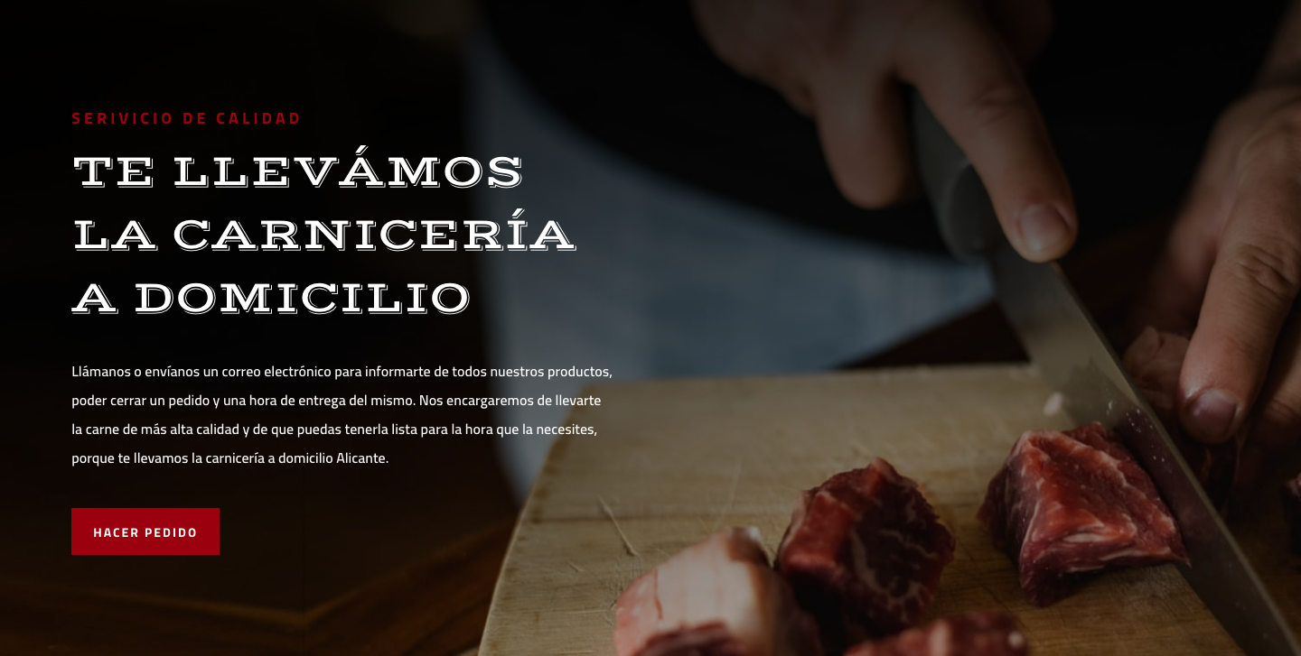 Ejemplo bloque texto landing page