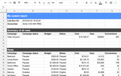 Simplificando la Importación de Datos de Google Ads a Hojas de Cálculo de Google
