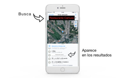 Problemas Para Enviar la Ubicación de un Restaurante o Sitio Específico.